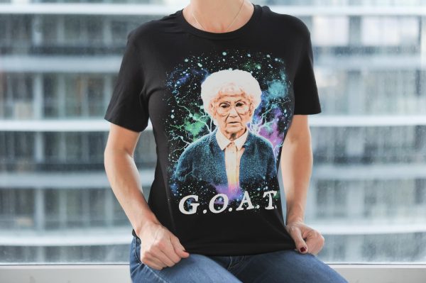 The Golden Girls Exclusive Sophia G.O.A.T Graphic Black T-Shirt on Sale - Image 5