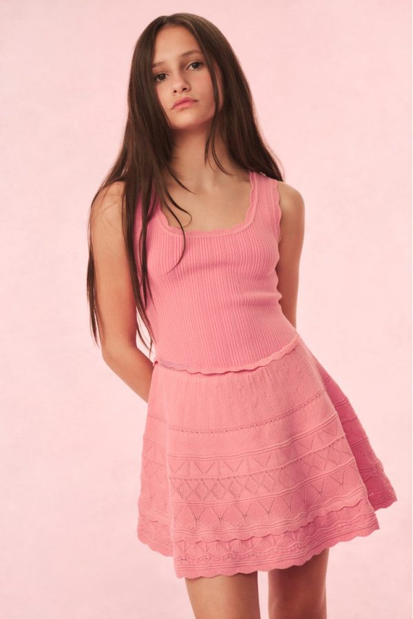 Girls Ronellia Knit Mini Dress Discount - Image 2