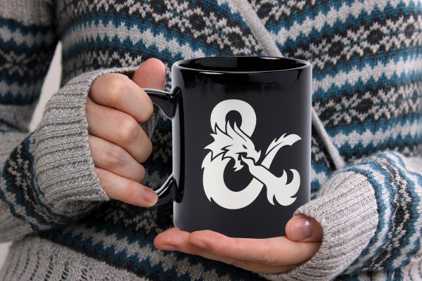 Dungeons & Dragons Black Ceramic Ampersand Logo Mug - 16-Ounces Fashion - Image 5