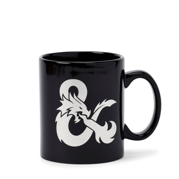 Dungeons & Dragons Black Ceramic Ampersand Logo Mug - 16-Ounces Fashion - Image 2