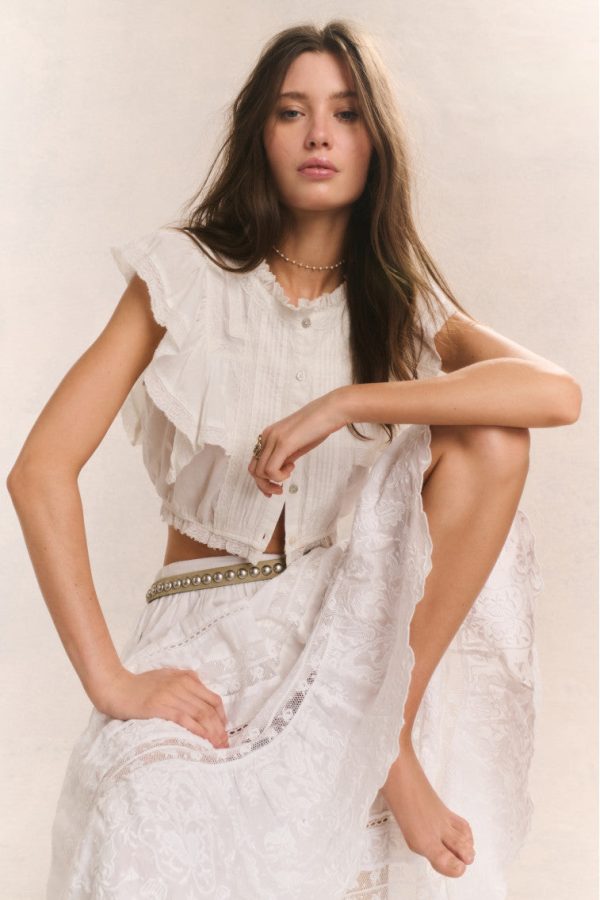 Donna Heritage Midi Skirt Online Hot Sale - Image 4