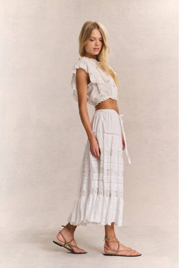 Donna Heritage Midi Skirt Online Hot Sale - Image 5