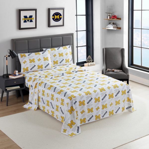 Michigan Wolverines NCAA Officially Licensed Sheet Set Cheap