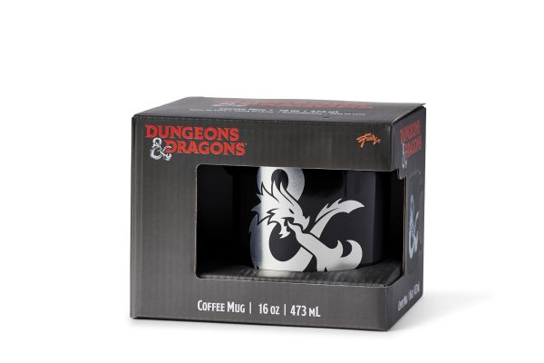 Dungeons & Dragons Black Ceramic Ampersand Logo Mug - 16-Ounces Fashion - Image 4