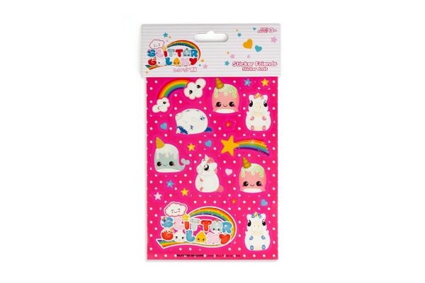 Glitter Galaxy Sticker Friends Sheet Wave 2 Sale