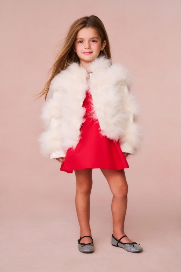 Girls Trislyn Fur Jacket Sale