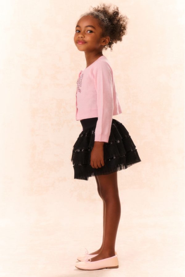 Girls Ebett Embellished Wool Cardigan on Sale - Image 3