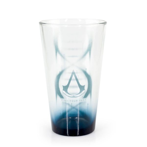 Assassin s Creed Pint Glass| Find Your Past Text| 16 oz Fashion