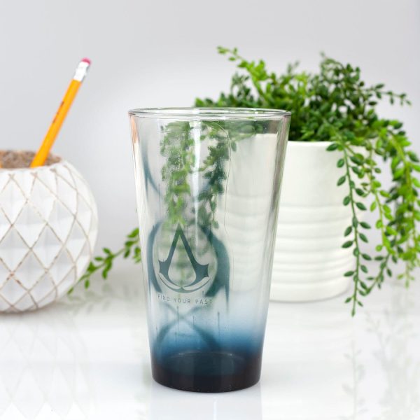 Assassin s Creed Pint Glass| Find Your Past Text| 16 oz Fashion - Image 5