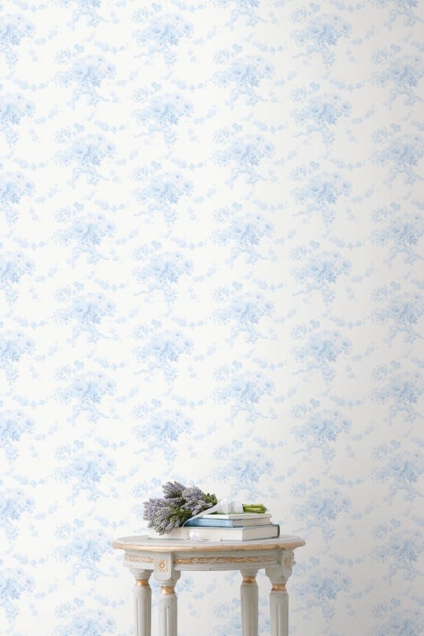 Powdered Feather Peel & Stick Wallpaper Online now - Image 3
