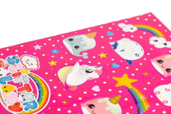 Glitter Galaxy Sticker Friends Sheet Wave 2 Sale - Image 4