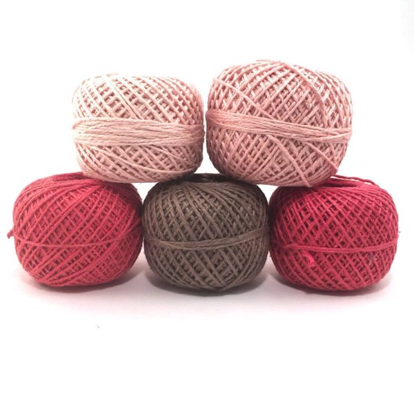 Stripe-A-Dots Hat and Gloves Knitting Kit Supply - Image 5