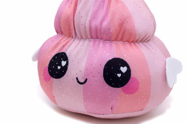 Glitter Galaxy 6-Inch Pink Poop Collectible Plush Hot on Sale - Image 4