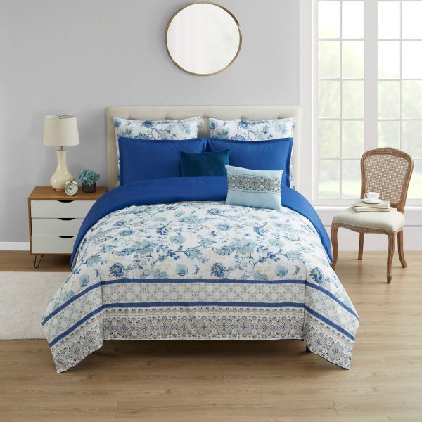 Margolis 7-Piece Bedding Comforter Set For Cheap - Image 2