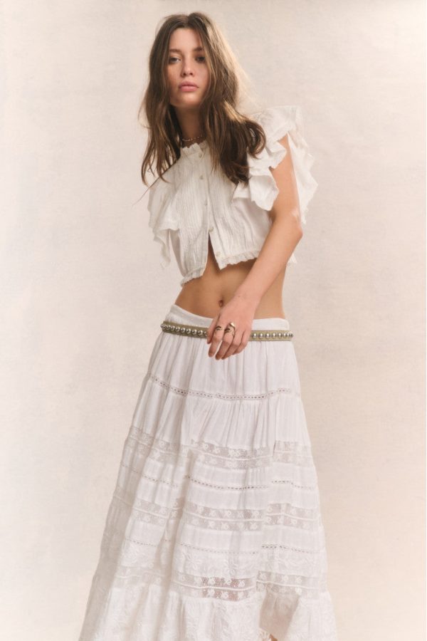 Donna Heritage Midi Skirt Online Hot Sale - Image 3