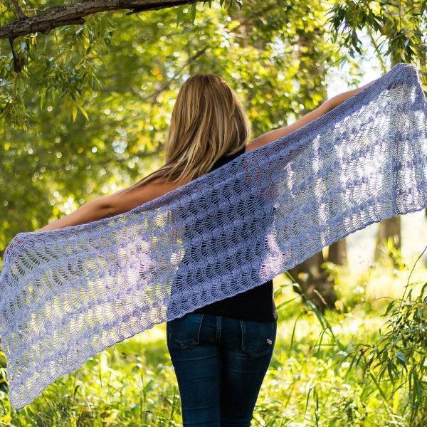 Silk Waves Shawl Crochet Pattern For Discount