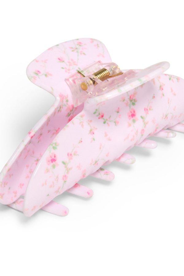 LoveShackFancy x Goody Pink English Ivy Large Claw Online Hot Sale - Image 2