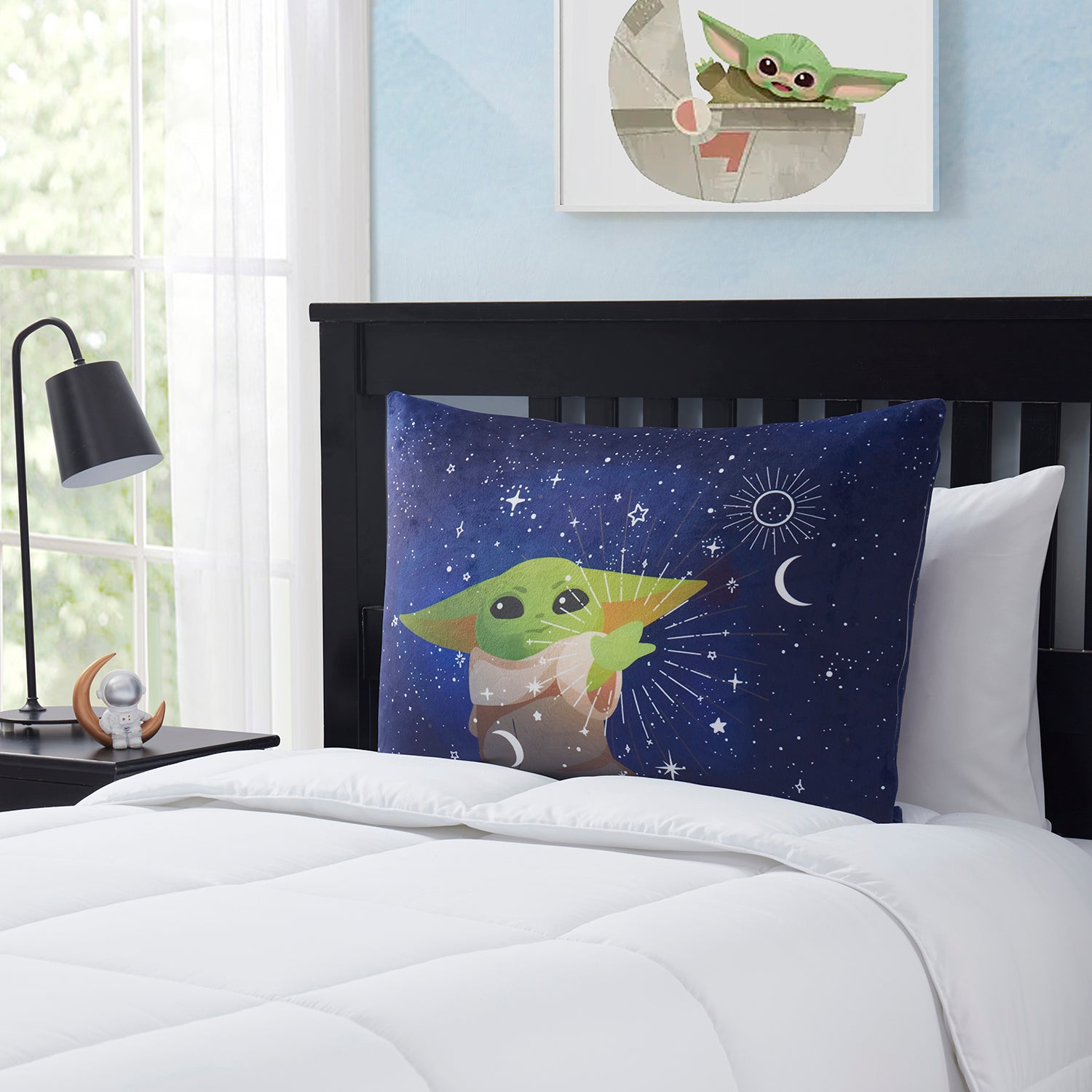Baby Yoda Kids Reversible Pillow with Removable Shell Discount