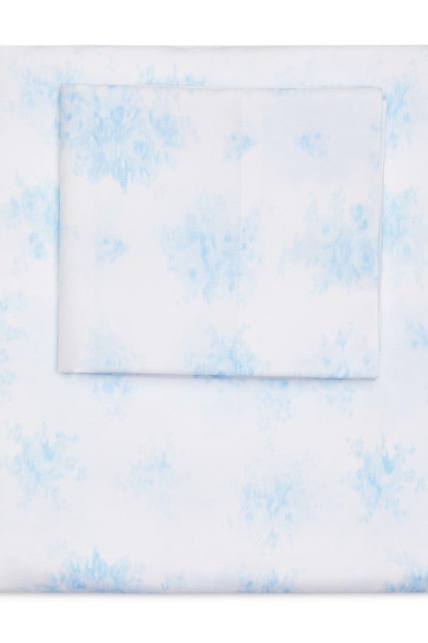 Floral Cotton Sateen Sheet Set Cheap - Image 5
