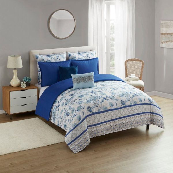 Margolis 7-Piece Bedding Comforter Set For Cheap