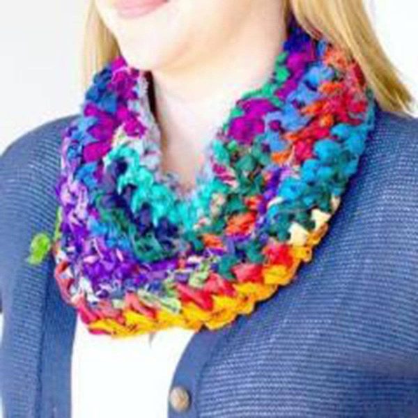 Simple Sari Cowl Pattern For Sale