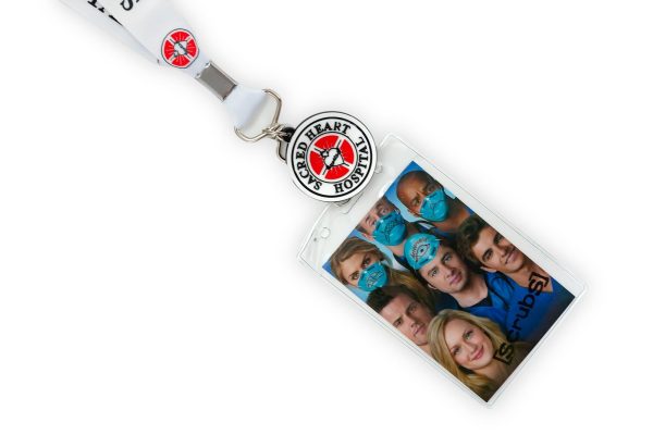 Scrubs Official Sacred Heart Hospital Lanyard | Includes ID Holder & Charm Supply - Image 3