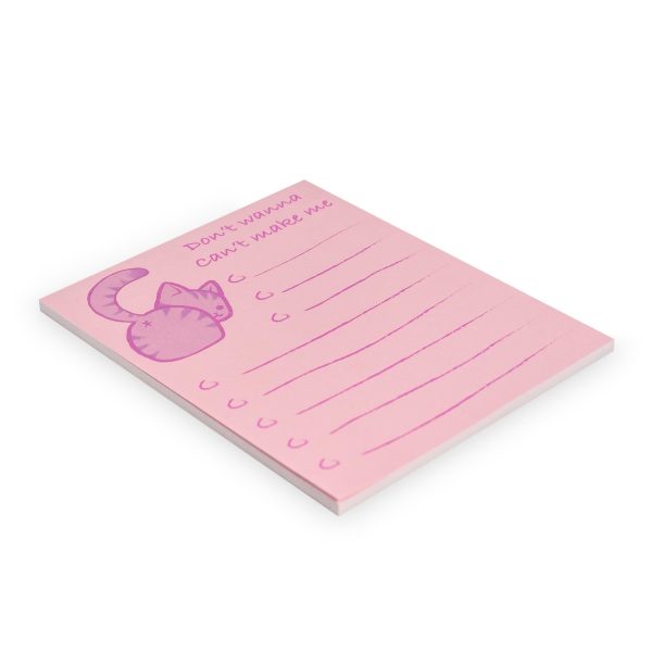 Cat-Themed Sticky Notes | Multi-Purpose Notepad Checklist | Adorable Kitty Bum Online now - Image 2