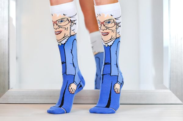 The Golden Girls Sophia Funny Graphic Socks | Single Pair Of Adult Crew Socks For Sale - Image 5