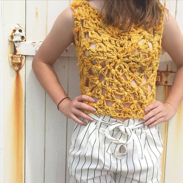 Sunny Days Tank Top Crochet Pattern Cheap