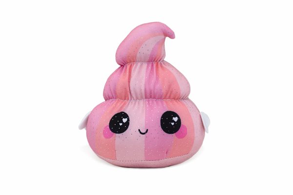 Glitter Galaxy 6-Inch Pink Poop Collectible Plush Hot on Sale