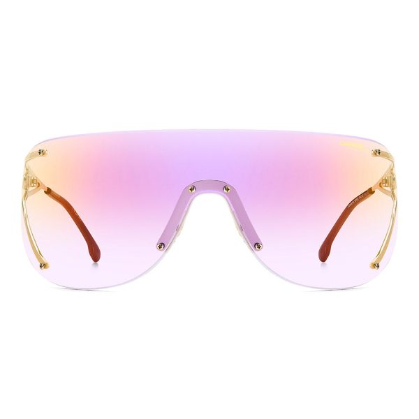 3006 Women s Rimless Shield Sunglasses Hot on Sale