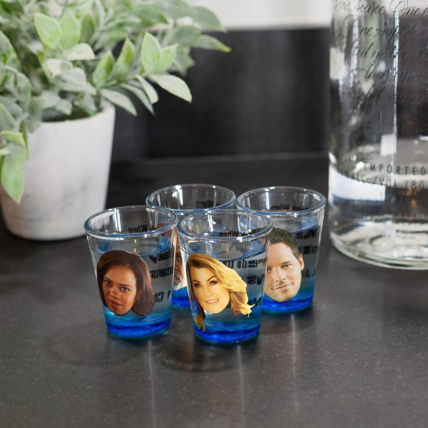 Greys Anatomy Drinking Game | Set Of 4 Character Shot Glasses | 2 Ounces Each Online Hot Sale - Image 5