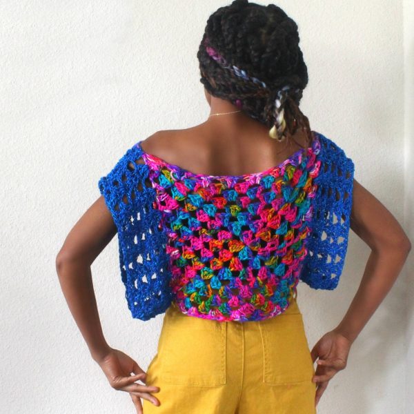 Astral Crochet Granny Square Top Kit Fashion - Image 3