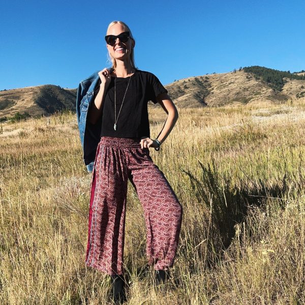 Free Spirit Wide-Leg Palazzo Pant For Sale - Image 2