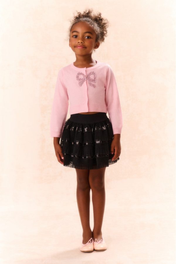 Girls Ebett Embellished Wool Cardigan on Sale