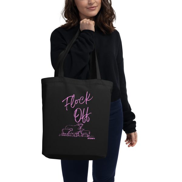 Flock Off” Eco-Friendly Tote Bag – Designed by Nicole Snow Online Hot Sale - Image 2