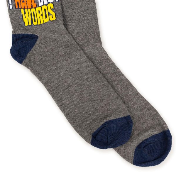 Donald Trump Socks | I Have Best Words And I Know Words Crew Sock Exclusive Supply - Image 3