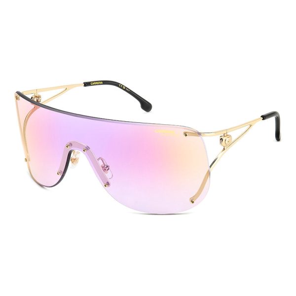 3006 Women s Rimless Shield Sunglasses Hot on Sale - Image 2