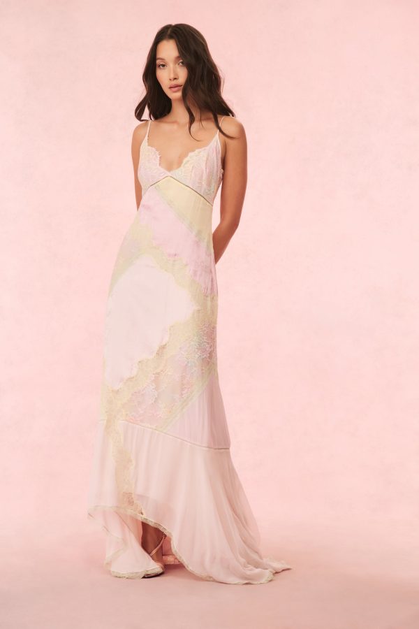 Bancila Lace Patchwork Maxi Dress Supply