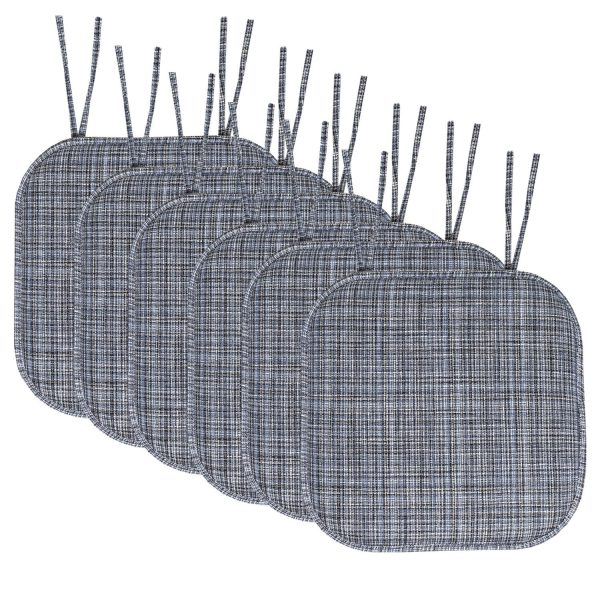 Aria Chair Cushion Set with Ties Cheap