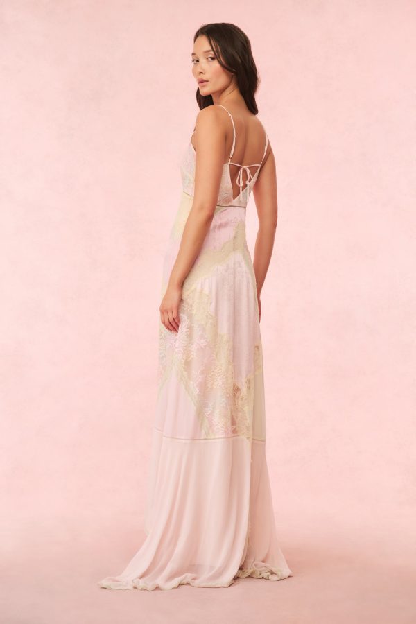 Bancila Lace Patchwork Maxi Dress Supply - Image 5