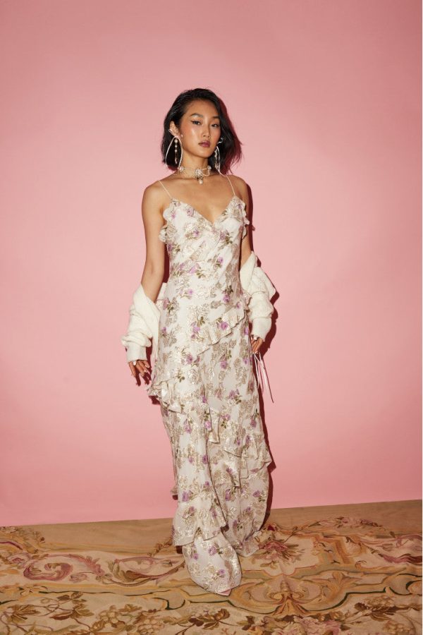 Rialto Floral Silk Maxi Dress Online Sale - Image 2