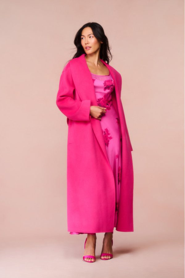 Mahika Wool-Cashmere Wrap Coat Sale