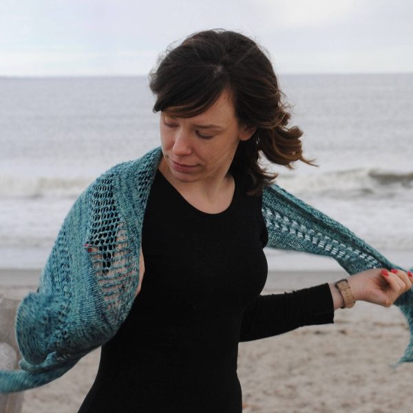 Emerald Bay Shawl Knit Kit Fashion