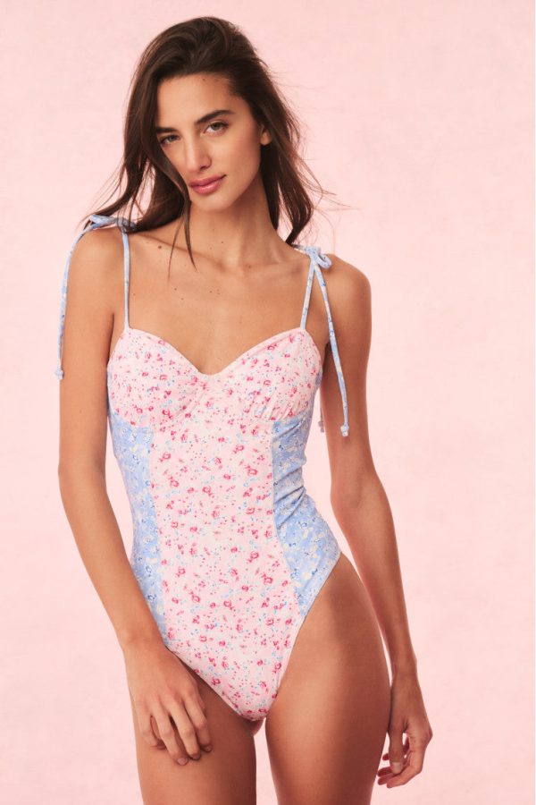 Chamomile Re-Edition Floral One Piece For Sale - Image 2
