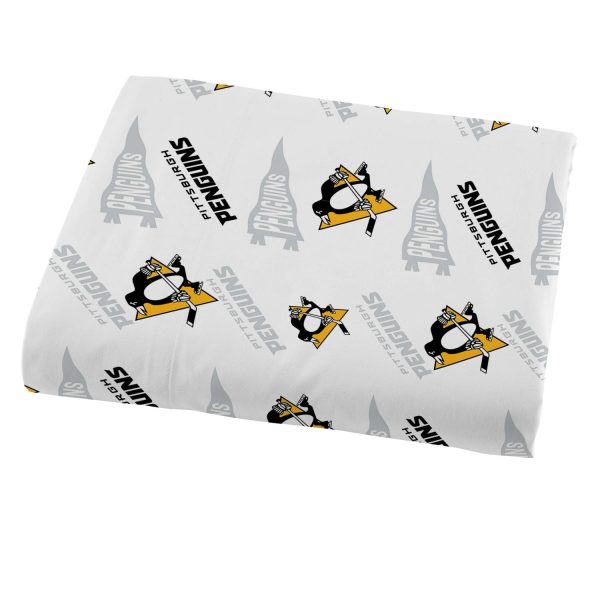 Pittsburgh Penguins NHL Officially Licensed Sheet Set Supply - Image 5