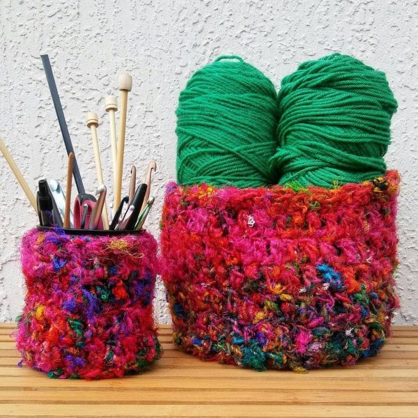 Darn Good Catchall Basket Crochet Pattern on Sale