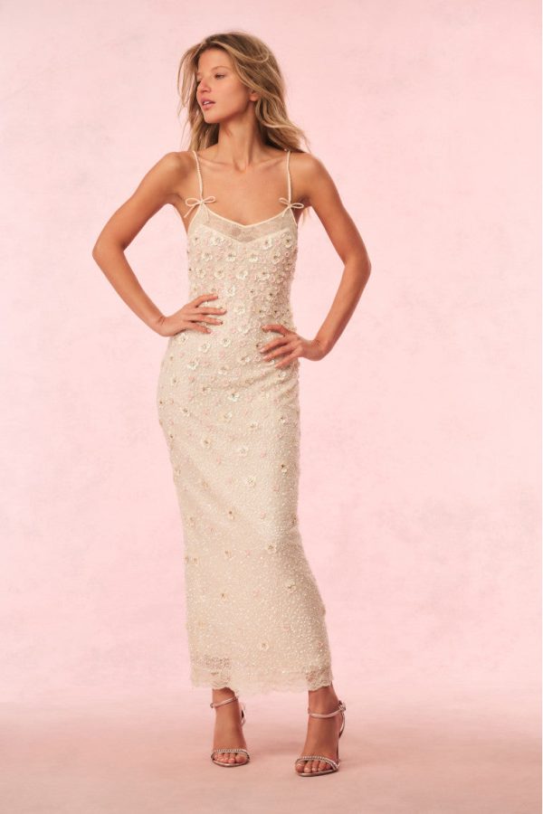 Mirrian Beaded Maxi Dress Online