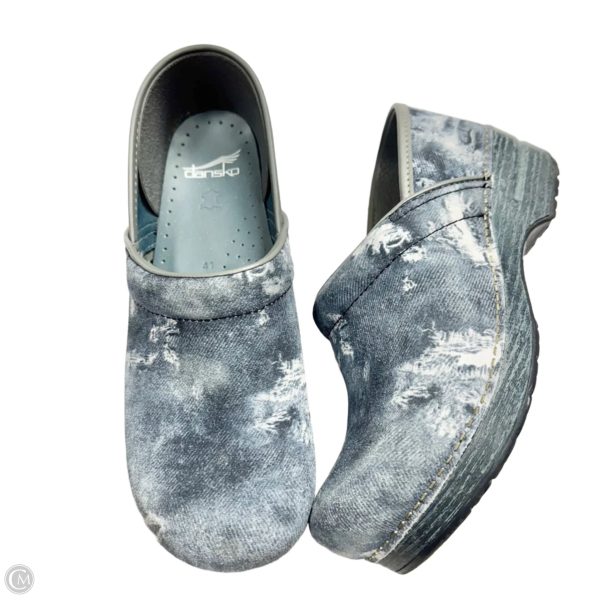 Sandals Heels Platform By Dansko In Grey, Size: 10.5 For Discount