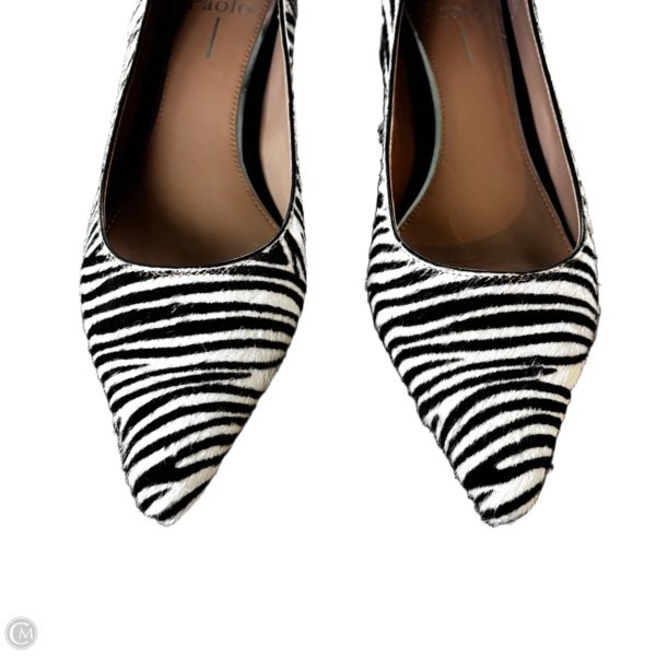 Shoes Heels Block By Paulo In Zebra Print, Size: 6.5 Sale - Image 3